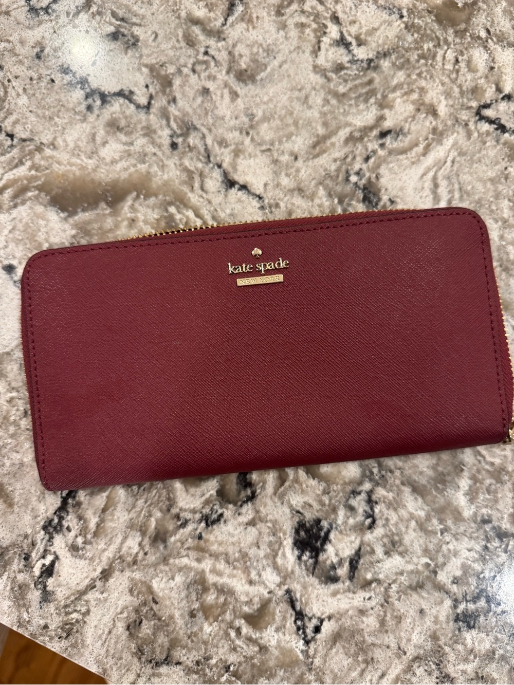 kate spade Burgundy Wallet